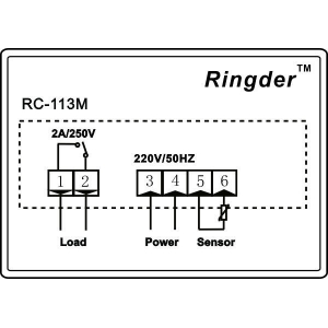 Терморегулятор Ringder RC-113М (пид-регулятор)